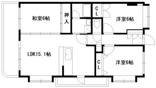 インフィニティ田迎の間取り画像