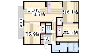 栖の間取り画像