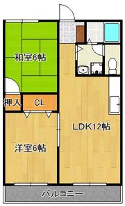 北浜ビルの間取り画像