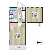 Sierra六町の間取り画像