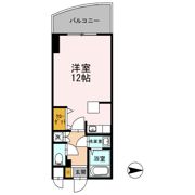 カスタリア新梅田の間取り画像