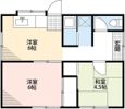 上島3丁目借家の間取り画像