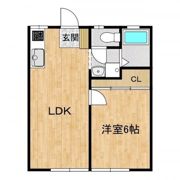 塚原ハイツ D棟の間取り画像