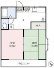 斉藤ハイツ(竜見町)の間取り画像
