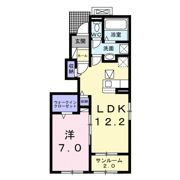 ガーデンプレイス伊勢社の間取り画像