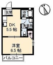 プレジオ中央の間取り画像