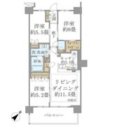 BrilliaCity 石神井公園 ATLAS 6号棟の間取り画像