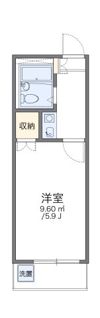 レオパレスエクセル領家の間取り画像