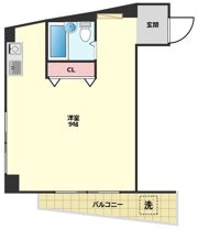 メゾン東横の間取り画像