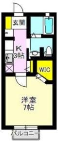 エスポワールⅢの間取り画像