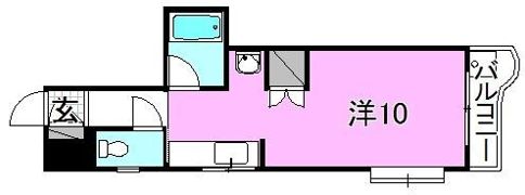 シャトルハイツの間取り画像