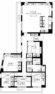 DeLCCS三鷹Ⅱの間取り画像