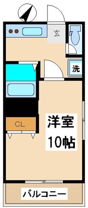 桂マンションの間取り画像