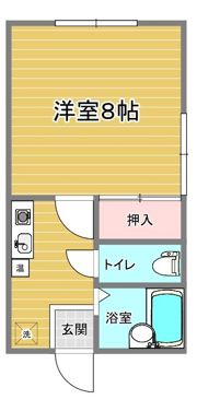 フジノキハイツの間取り画像