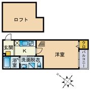 Glass Court住吉の間取り画像