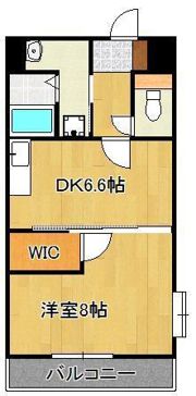 ウィングス片野IIの間取り画像