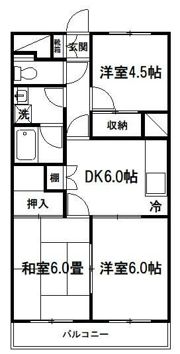 ゆざわマンションの間取り画像