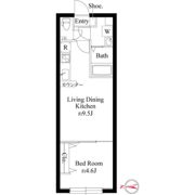 ディスティーノレジデンシア荒川の間取り画像