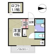 ラフィーネ北千住の間取り画像