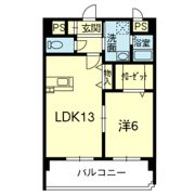 ルイス一番館の間取り画像