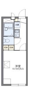 レオパレスNAKATSUの間取り画像