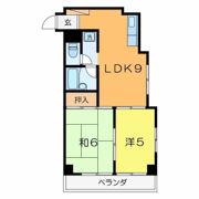 パークサイド岡村の間取り画像