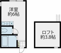 ユナイト六浦クレメントの間取り画像