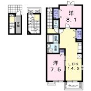 ベルアンジュの間取り画像