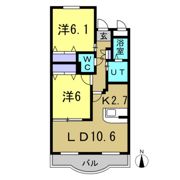 キャトル・セゾンⅡの間取り画像