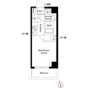 グリシーナ横浜桜木町の間取り画像