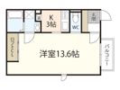スクエアハウス.Kの間取り画像