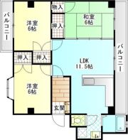 アクティーIの間取り画像