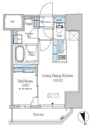 アーバネックス上野の間取り画像