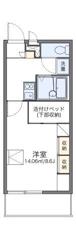 レオパレススカイの間取り画像