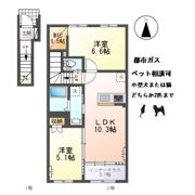東五城字西大堀新築アパートの間取り画像