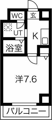 T's新生(ティーズシンセイ)の間取り画像
