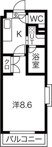 ヴェール本山の間取り画像