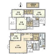 美堀町戸建の間取り画像