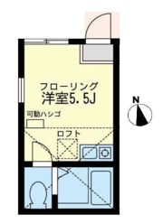 ユナイト戸手ヴァンセンヌの杜の間取り画像