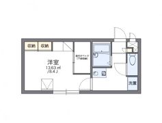 レオパレスラ・メゾンフルールの間取り画像