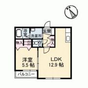 ラ・パルテール金岡東町 壱番館の間取り画像