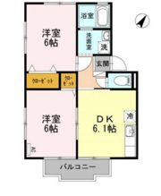 サンパール駅前Aの間取り画像