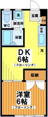 サザンハウスの間取り画像