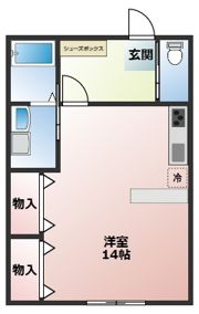 原田ビルの間取り画像
