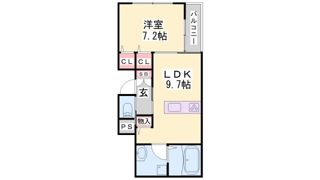 グランディール六甲曾和の間取り画像