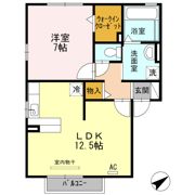 フラッツ ブリーゼの間取り画像
