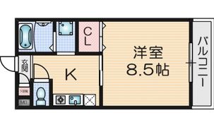 ウェルネス三界の間取り画像