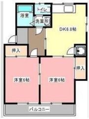 コーポHIRO 2の間取り画像