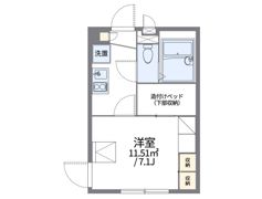 レオパレスプラムアヴェニューの間取り画像