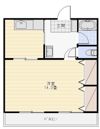 エクセルハイツの間取り画像